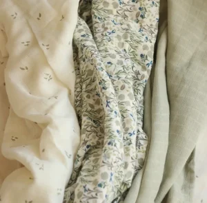 Avery Row Muslin Squares 3-pack - Riverbank