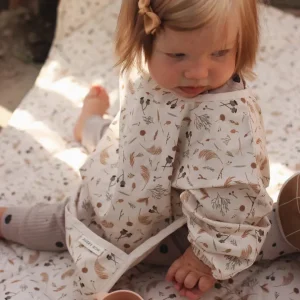 Avery Row Sleeved Bib - Grasslands