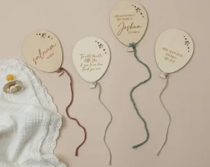 Balloon Milestone Baby Announcement - Salaam World