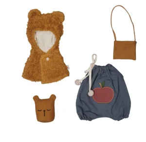 Fabelab Doll Clothes Set - Bear Cape