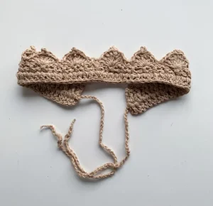 Gooseberry Fool Handmade Crown Accessory - Sand