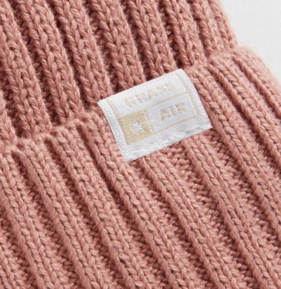 grass__air_beanie_hat__ro_2.webp Grass & Air Beanie Hat - Rose