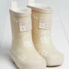 Grass & Air Colour-Changing Winter Wellies - Stone