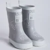 Grass & Air Colour-Revealing Wellies - Light Grey