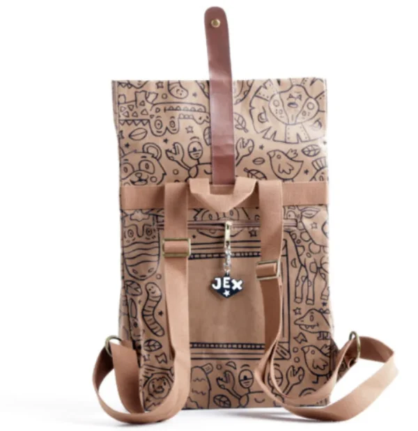 Jex Colour-in Backpack - Animal-tastic!