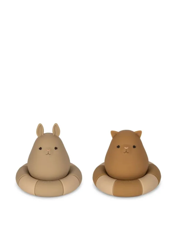 Konges Sløjd Bath Toys 2-pack - Warm Clay Mix
