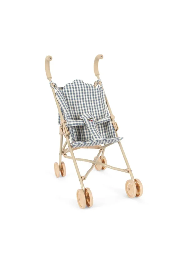 Konges Sløjd Cheeky Doll Stroller - Blue Check