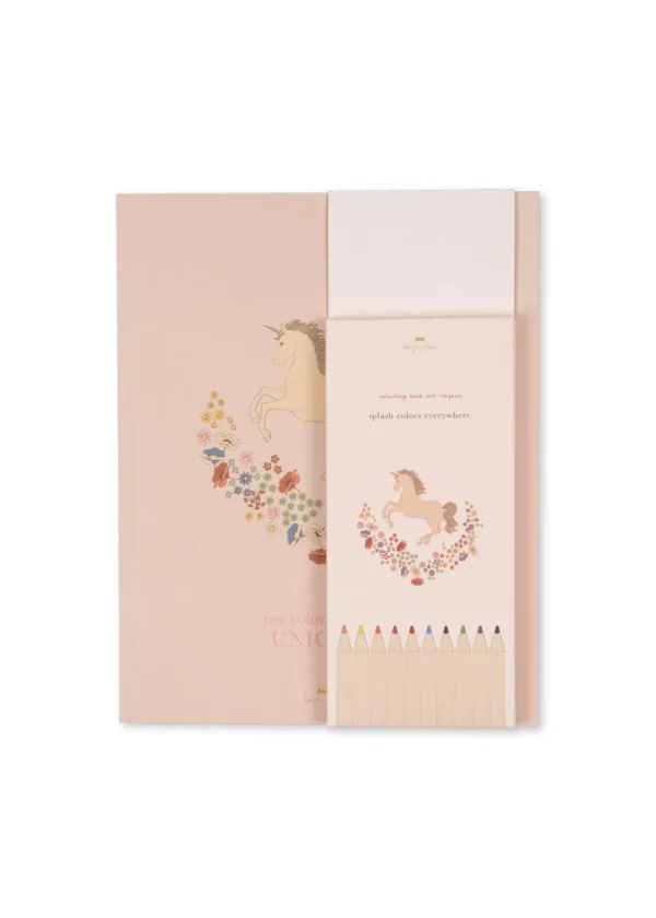 Konges Sløjd Colouring Book - Unicorn