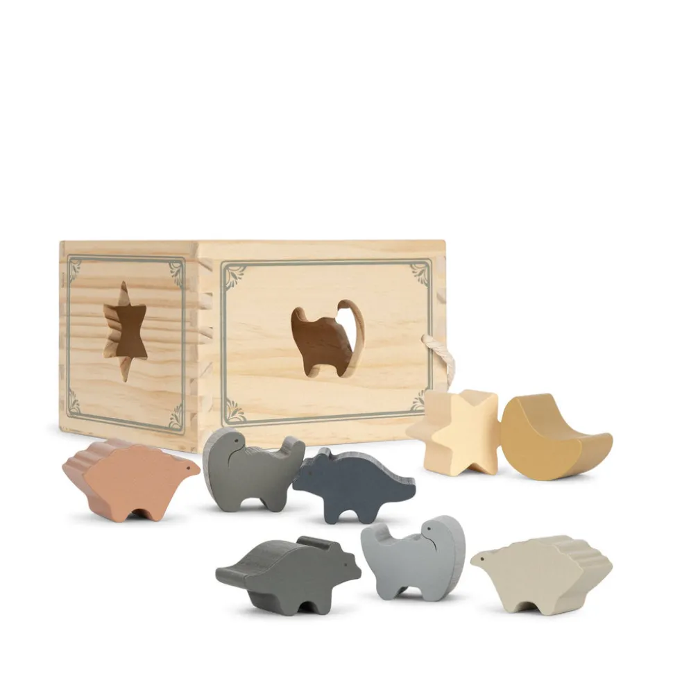 konges_sljd_dino_shape_so_0.webp Konges Sløjd Dino Shape Sorter - Multi