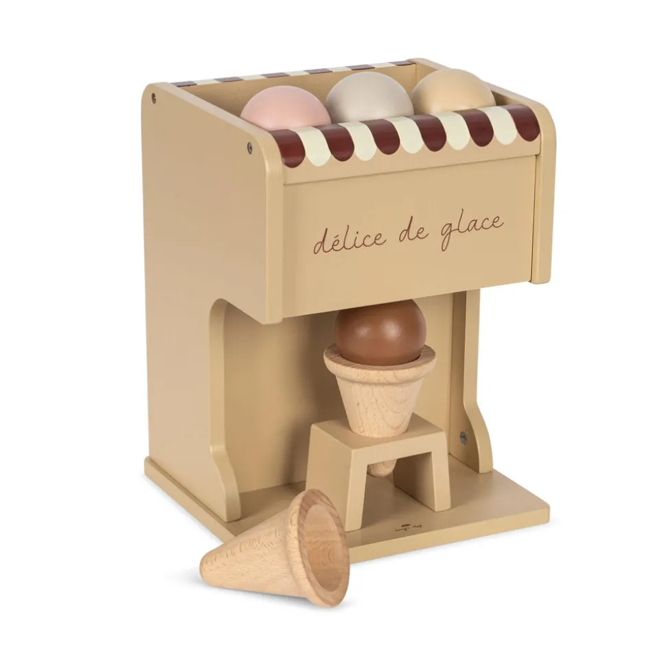 konges_sljd_wooden_ice_cr_0.webp Konges Sløjd Wooden Ice Cream Maker - Beige