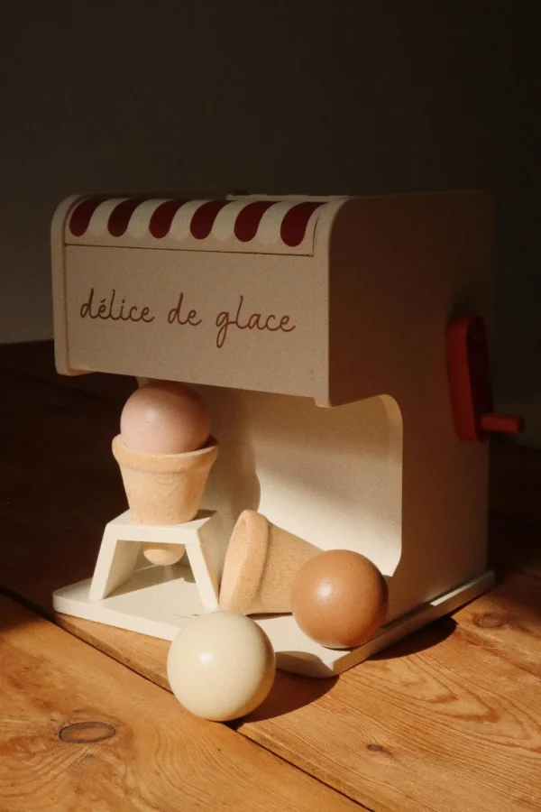 Konges Sløjd Wooden Ice Cream Maker - Beige