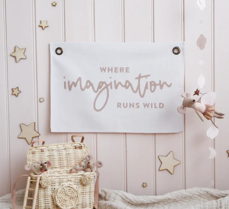 leonie__the_leopard_wall__0.webp Leonie & The Leopard Wall Banner - Imagination