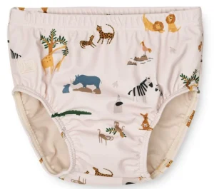 Liewood Anthony Baby Printed Swim Pants - Sea Creature / Sandy