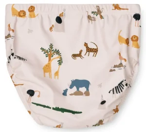Liewood Anthony Baby Printed Swim Pants - Sea Creature / Sandy