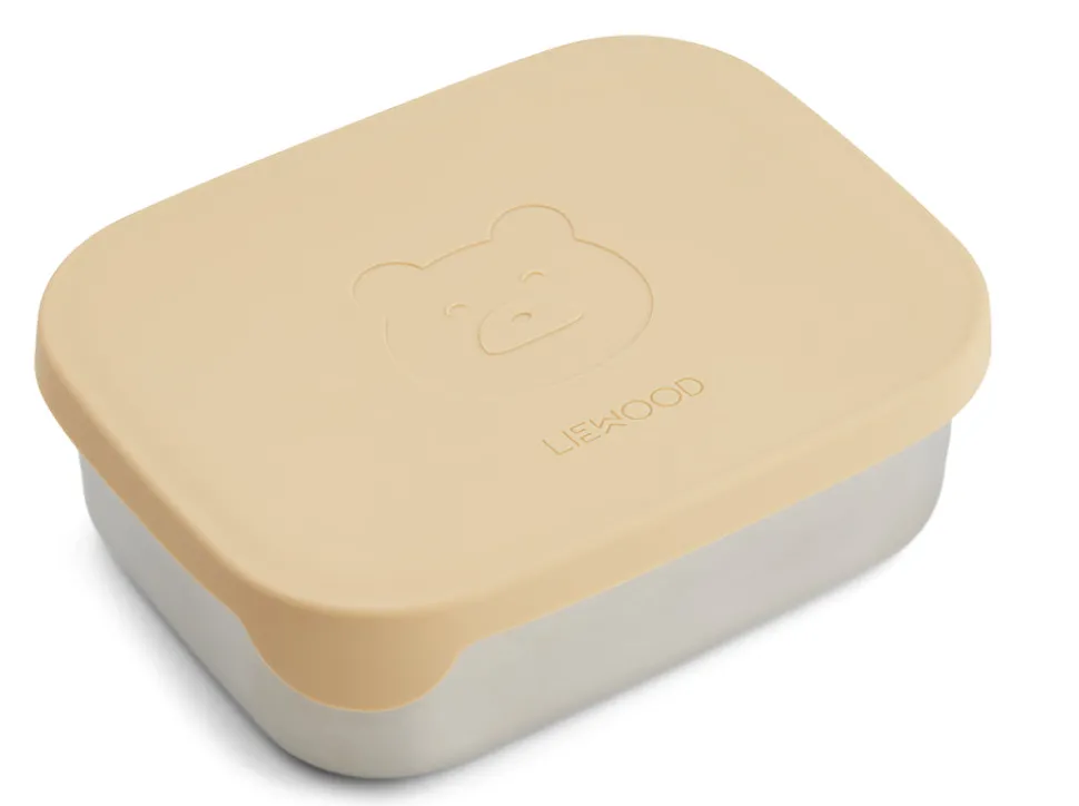 liewood_arthur_lunchbox___0-9.webp Liewood Arthur Lunchbox - Mr Bear / Wheat Yellow