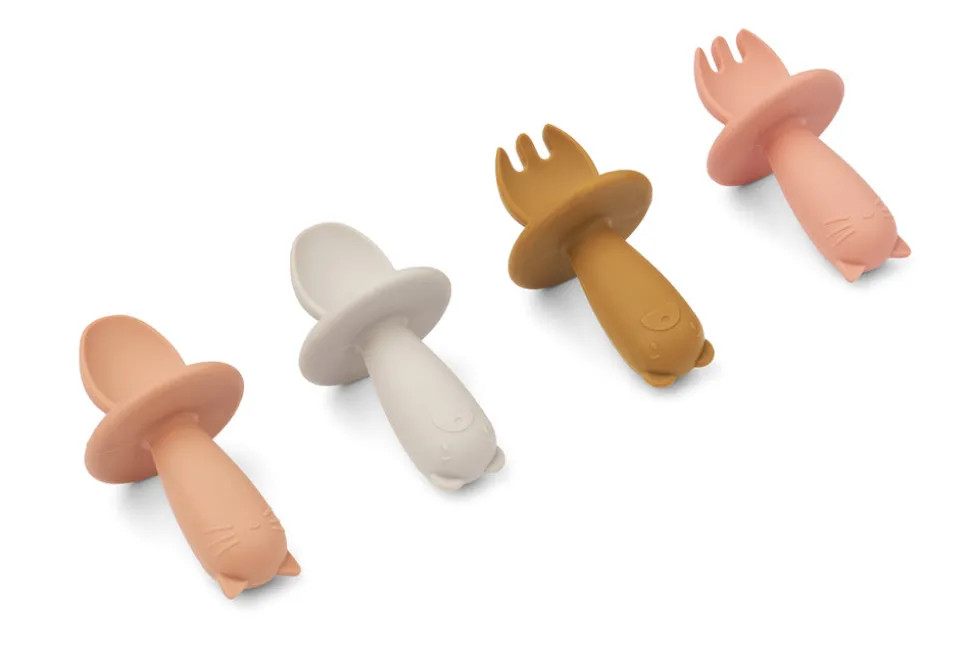 liewood_avril_baby_cutler_2-1.webp Liewood Avril Baby Cutlery 4-pack - Tuscany Rose Multi Mix