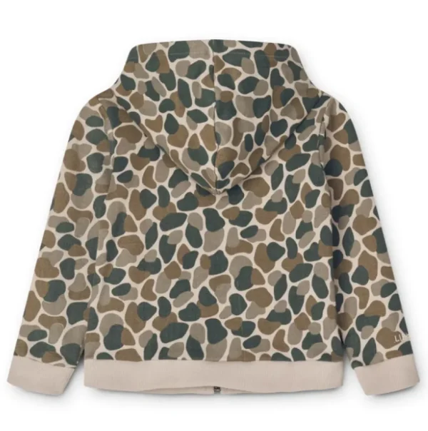 Liewood Baldur Hoodie - Camouflage / Green