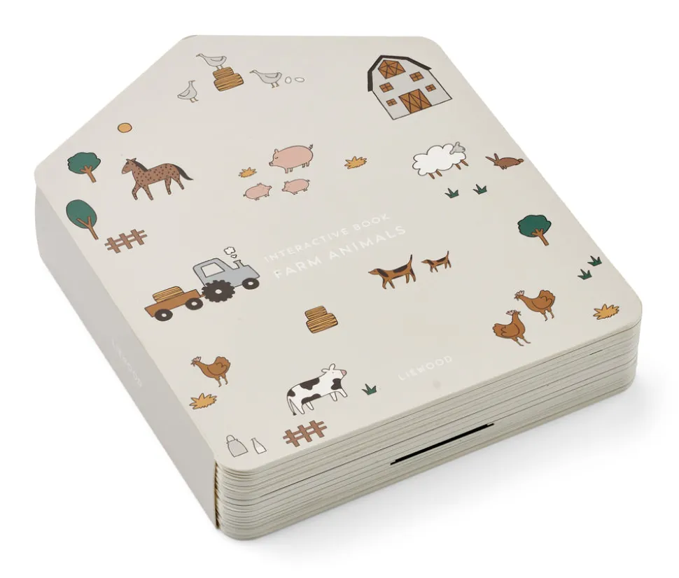 liewood_devin_interactive_1.webp Liewood Devin Interactive Book - Farm / Sandy