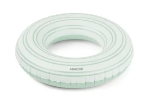 Liewood Donna Swim Ring - Stripe Dusty Mint / Creme de la Creme