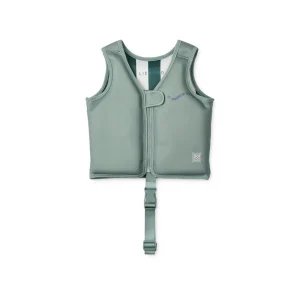 Liewood Dove Swim Vest - It Comes in Waves / Peppermint