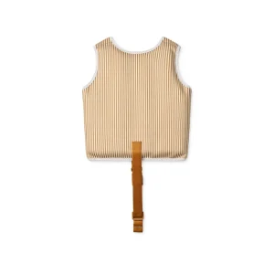 Liewood Dove Swim Vest - Stripe Sandy / Golden Caramel