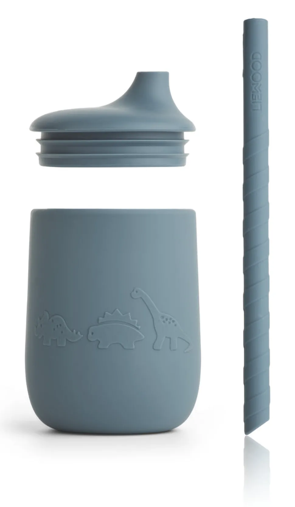 liewood_ellis_sippy_cup___2-3.webp Liewood Ellis Sippy Cup - Dino / Whale Blue