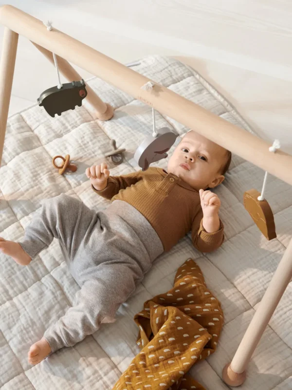 Liewood Ernie Play Gym w. Accessories - Friendship / Golden Caramel Mix
