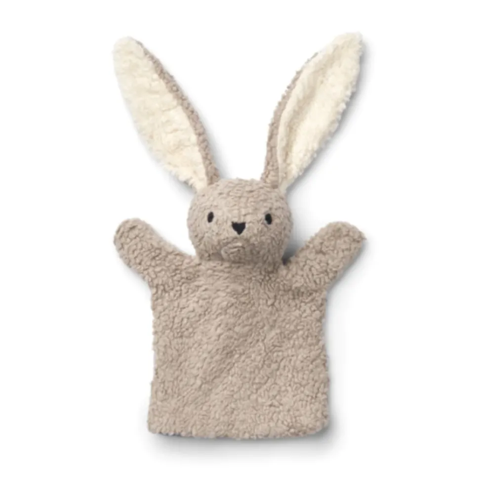 liewood_herold_hand_puppe_0-1.webp Liewood Herold Hand Puppet - Rabbit / Pale Grey