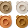Liewood Janus Egg Cup 4-pack - Mr Bear / Rose Multi Mix