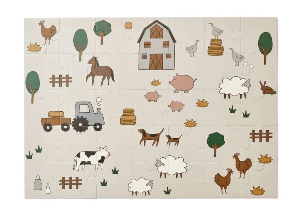 liewood_jimmie_puzzle__fa_2.webp Liewood Jimmie Puzzle - Farm / Sandy