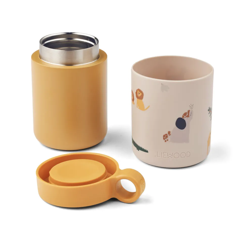 liewood_kian_food_jar__al_1-1.webp Liewood Kian Food Jar - All Together / Sandy