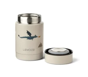 Liewood Nadja Food Jar - Little Dragon / Dark Sandy Mix