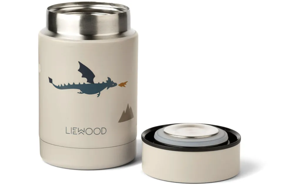 liewood_nadja_food_jar__l_2.webp Liewood Nadja Food Jar - Little Dragon / Dark Sandy Mix