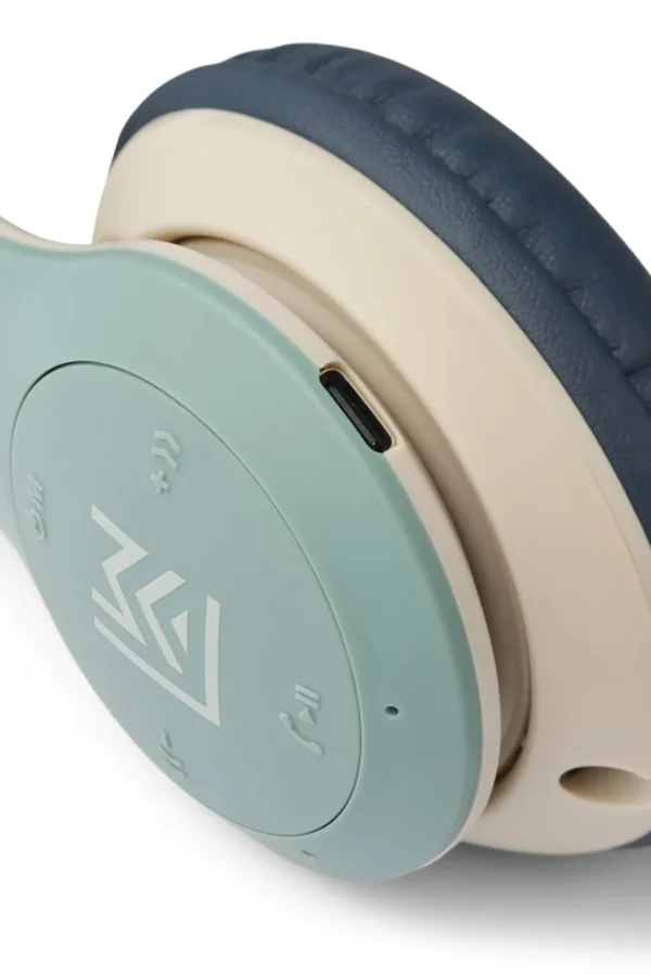Liewood Quinn Wireless Headphones - Peppermint Mix