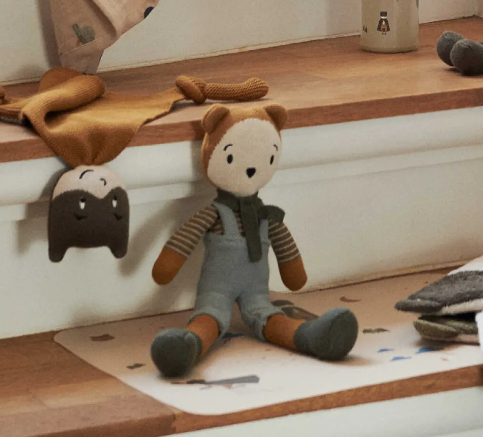 liewood_robert_bear_doll__1.webp Liewood Robert Bear Doll - Mr Bear / Golden Caramel Multi Mix