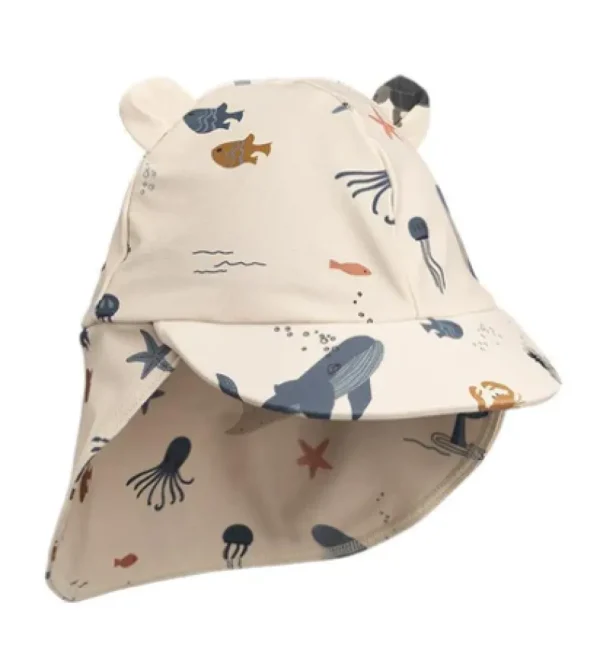 Liewood Senia Sun Hat - Sea Creature / Sandy
