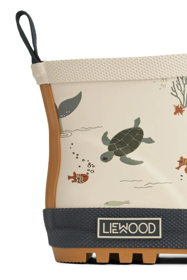 Liewood Tekla Printed Rainboot - Sea Creature / Sandy