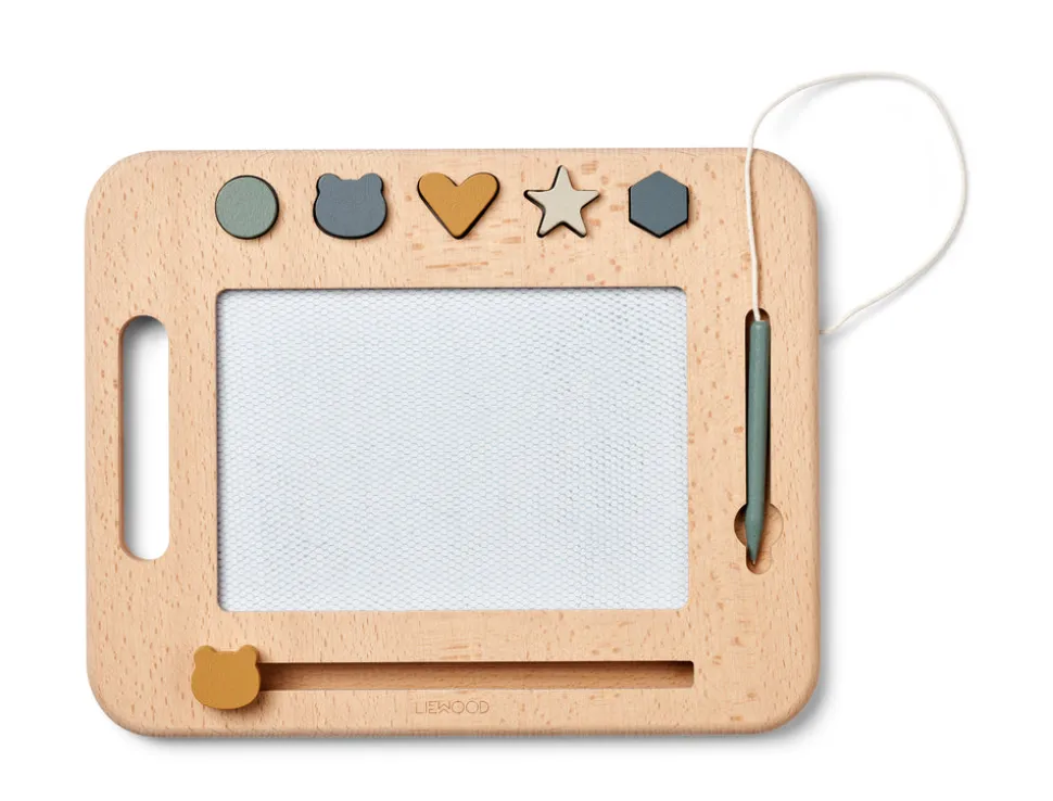 liewood_veneda_drawing_ac_0.webp Liewood Veneda Drawing Activity Board - Faune Green Multi Mix