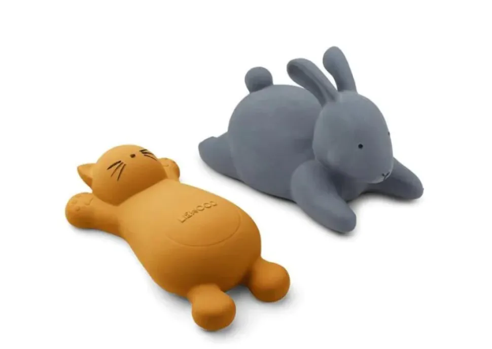 liewood_vikky_bath_toys_p_0.webp Liewood Vikky Bath Toys 2-pack - Cat Mustard
