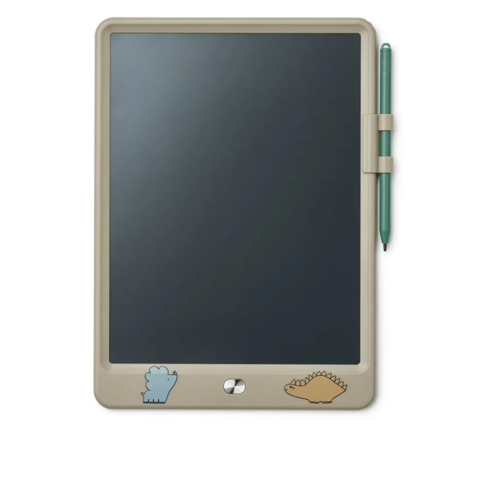 liewood_zora_lcd_drawing__0-2.webp Liewood Zora LCD Drawing Board - Dinosaurs / Mist