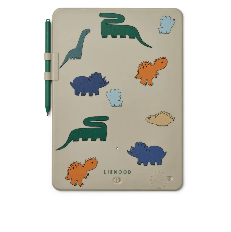 liewood_zora_lcd_drawing__1-2.webp Liewood Zora LCD Drawing Board - Dinosaurs / Mist