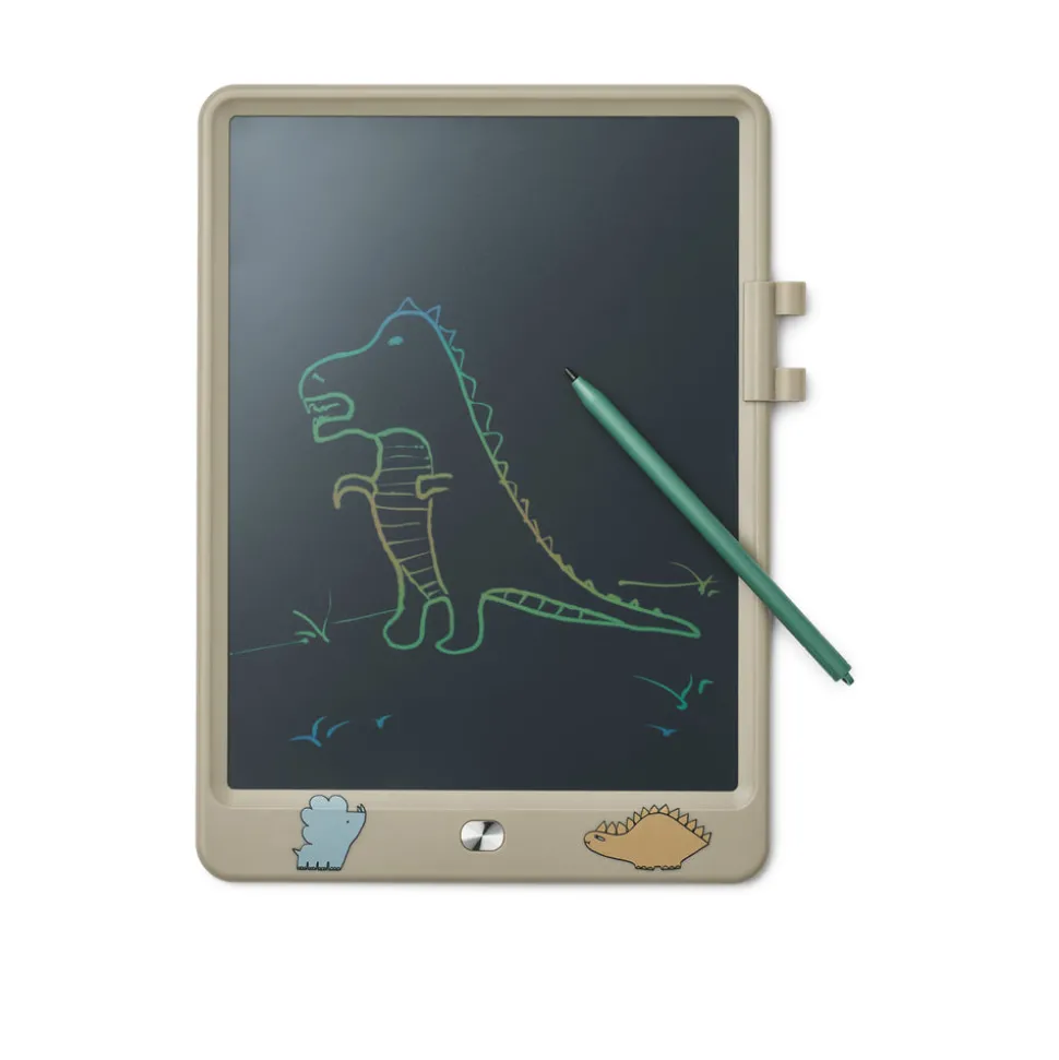 liewood_zora_lcd_drawing__2-2.webp Liewood Zora LCD Drawing Board - Dinosaurs / Mist