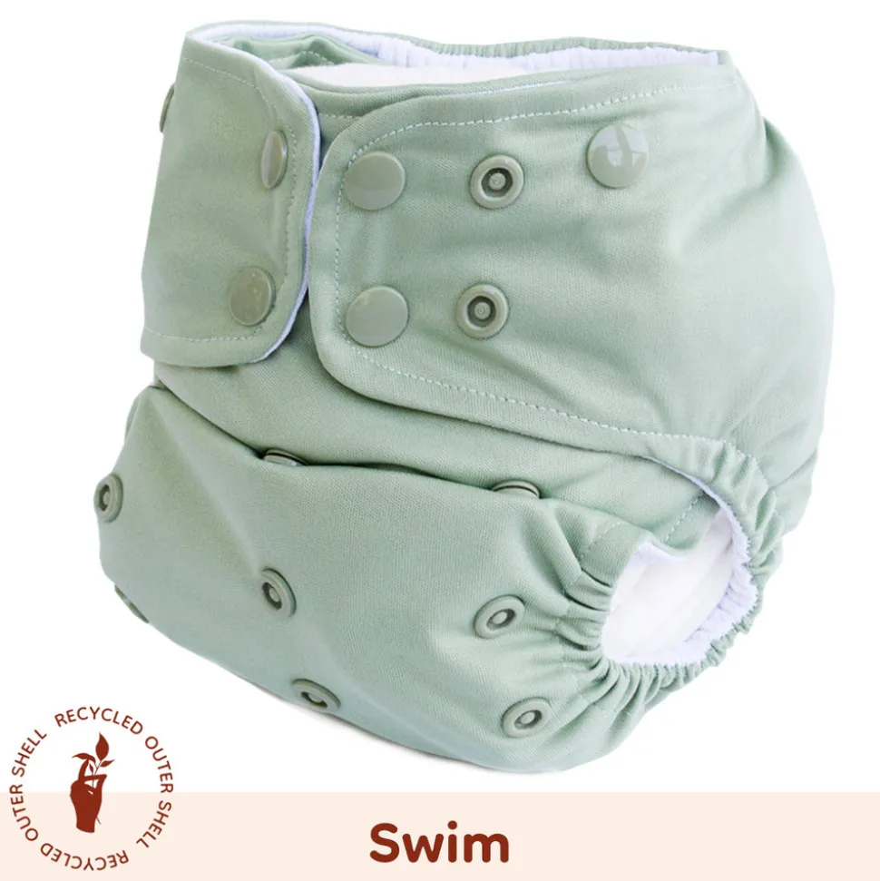 lighthouse_kids_company_s_0.webp Lighthouse Kids Company Swim Cloth Diaper - Seafoam