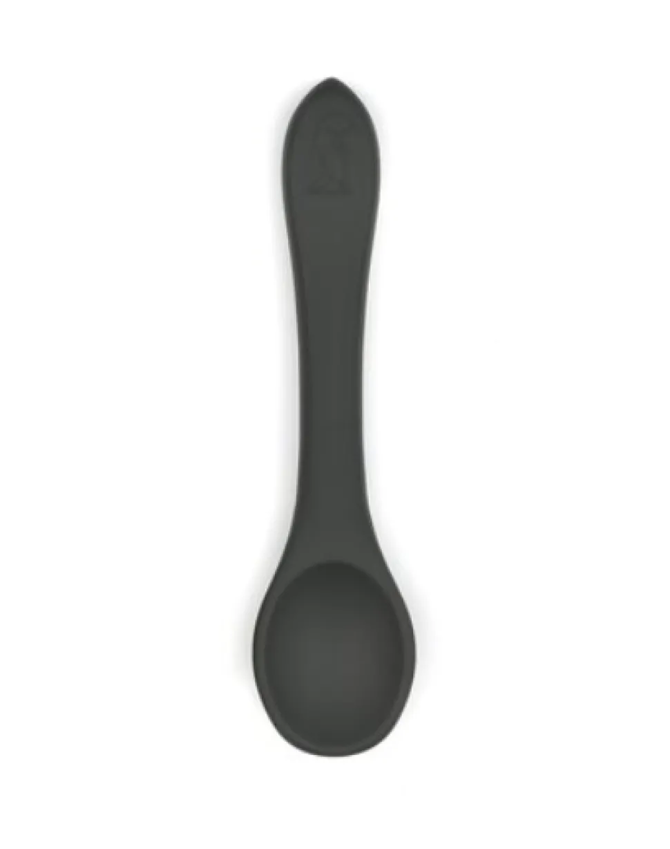 little_blue_silicone_wean_0-2.webp Little Blue Silicone Weaning Spoon - Seal Grey