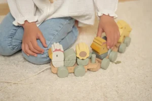 Little Dutch Chicken Stacking Train - Little Farm