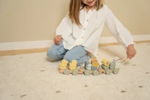 Little Dutch Chicken Stacking Train - Little Farm