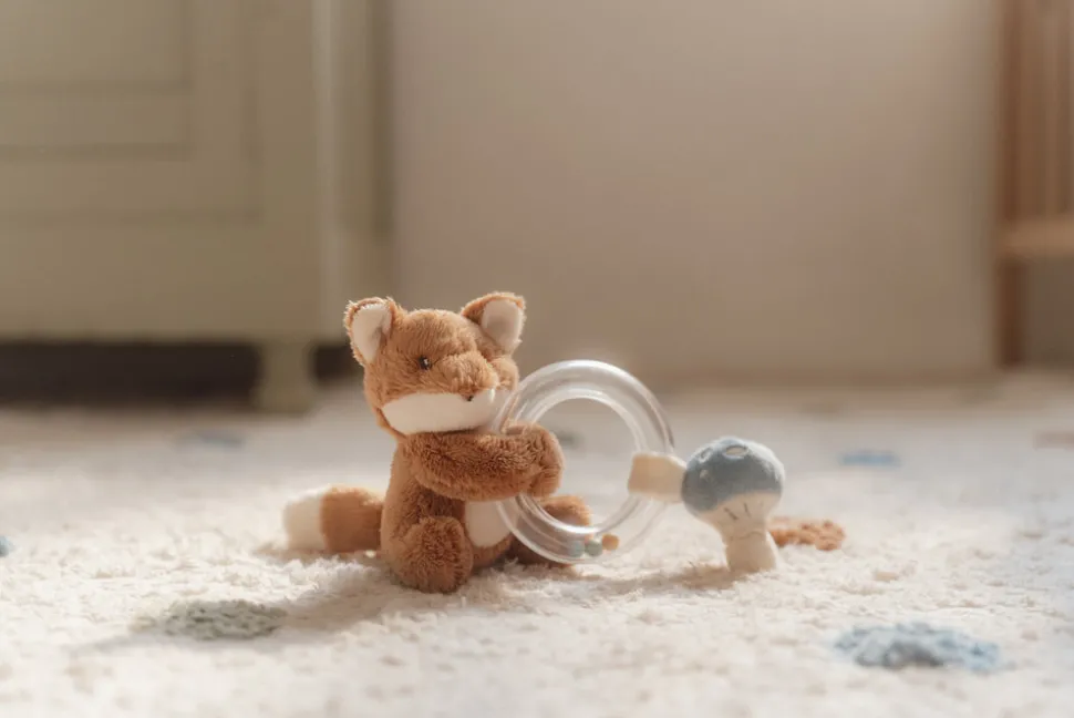 little_dutch_fox_ring_rat_1.webp Little Dutch Fox Ring Rattle - Forest Friends