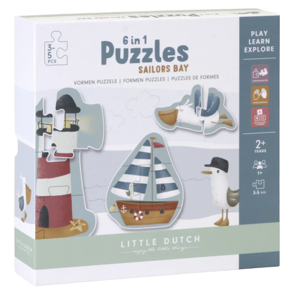little_dutch_in_puzzles___0-2.webp Little Dutch 6-in-1 Puzzles - Sailors Bay
