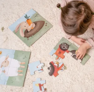 Little Dutch 4-in-1 Puzzles - Little Farm