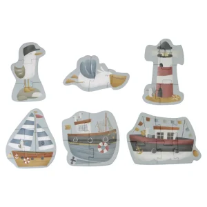 Little Dutch 6-in-1 Puzzles - Sailors Bay